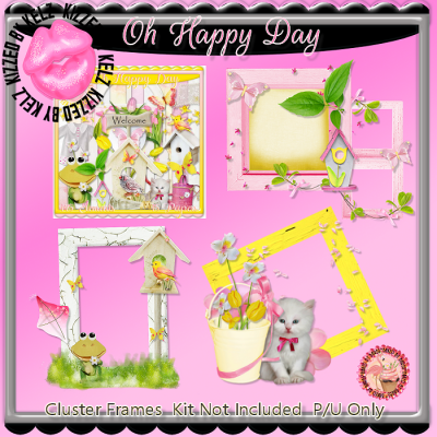 Oh Happy Day Cluster Frames