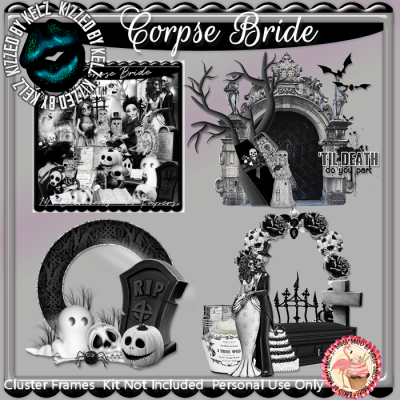 Corpse Bride Cluster Frames