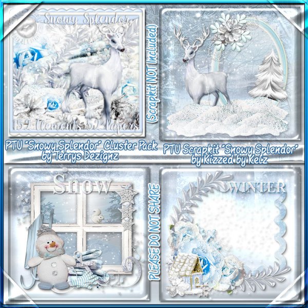 Snowy Splendor Cluster Pack