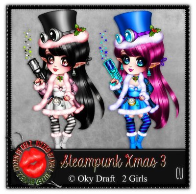 Steampunk Xmas Girls 3