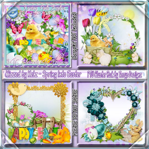 Spring Into Easter Cluster Pack