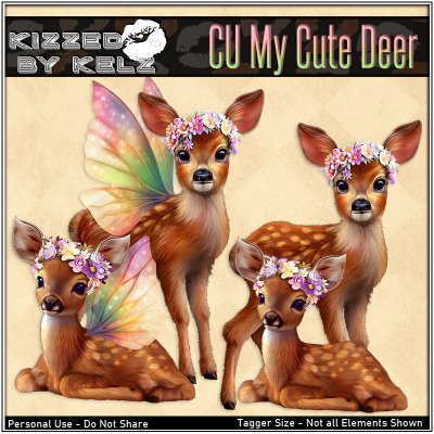 Cu My Cute Deer