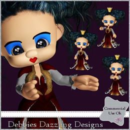 Debbies Dazzling Designs Queen Gummy